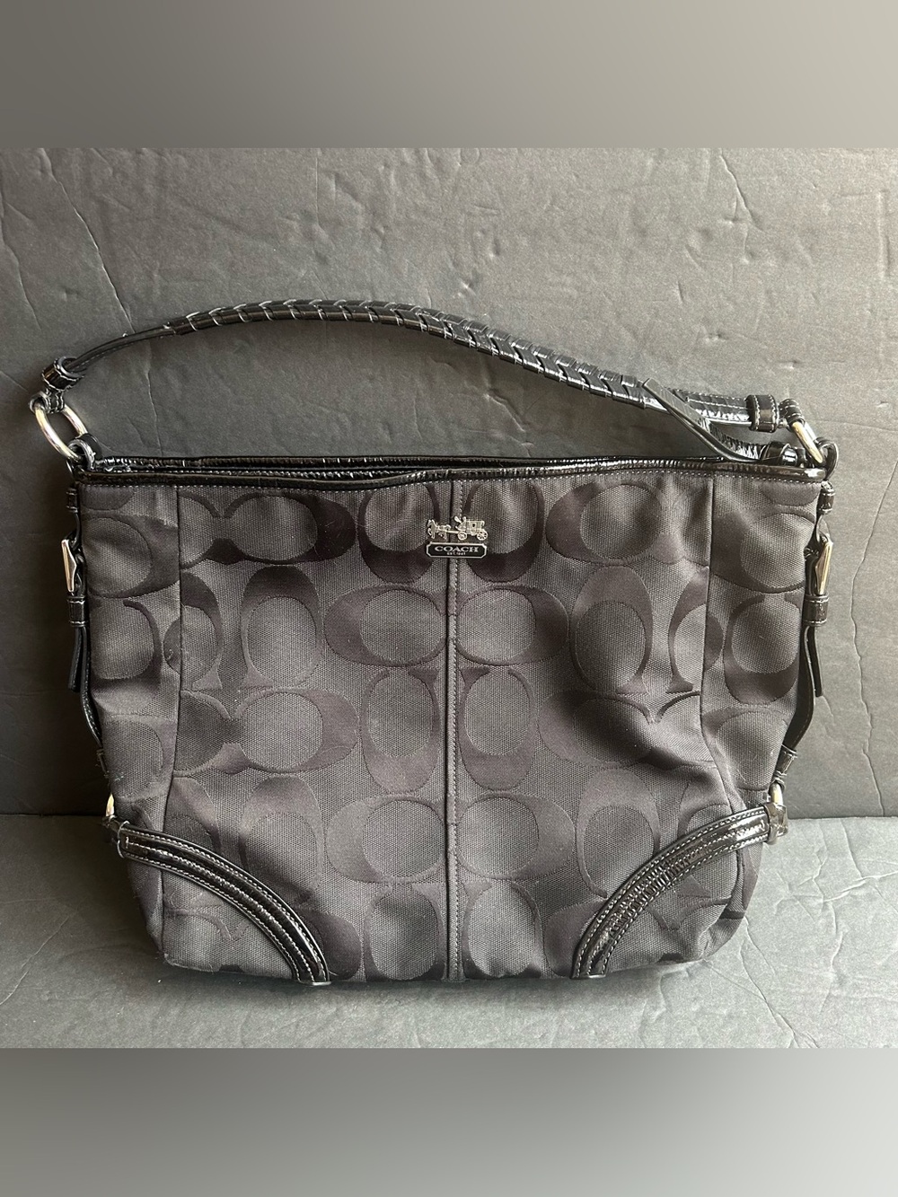 Coach Chelsea Signature Katarina Bag - #18903 - Black.